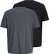 JACK & JONES PLUS - JJJADE TEE SS CREW NECK BF 2PK MP PLS Heren T-shirt