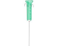 Merkloos / Sans marque Talen Tools Regenmeter met grondpen - 78 cm - groen - neerslagmeter