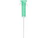 Merkloos / Sans marque Talen Tools Regenmeter met grondpen - 78 cm - groen - neerslagmeter
