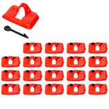 cyclingcolors 20 x pluimvee anti-pikken bril met bevestigingsnaald hanen fazanten volwassen vogels