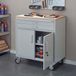 Mendler Servante d'atelier HWC-R18 - Compartiments de rangement en acier | Chariot à outils, verrouillable, roulettes, compartiments de rangement, tiroirs