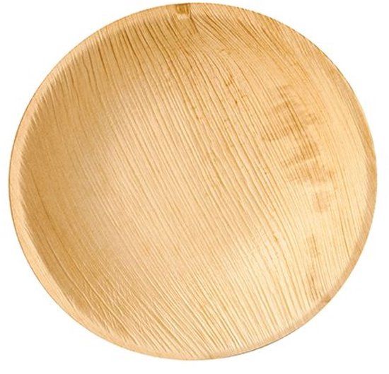 PAPSTAR 25 Borden palmblad pure rond Ø 18,5 cm
