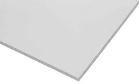Kunststof plaat kleurloos, 500 mm x 400 mm x 4 mm, 3 stuks