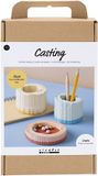 Creativ Company CC Craft Kit Casting, Containers, blue, red, light yellow, 1 pack