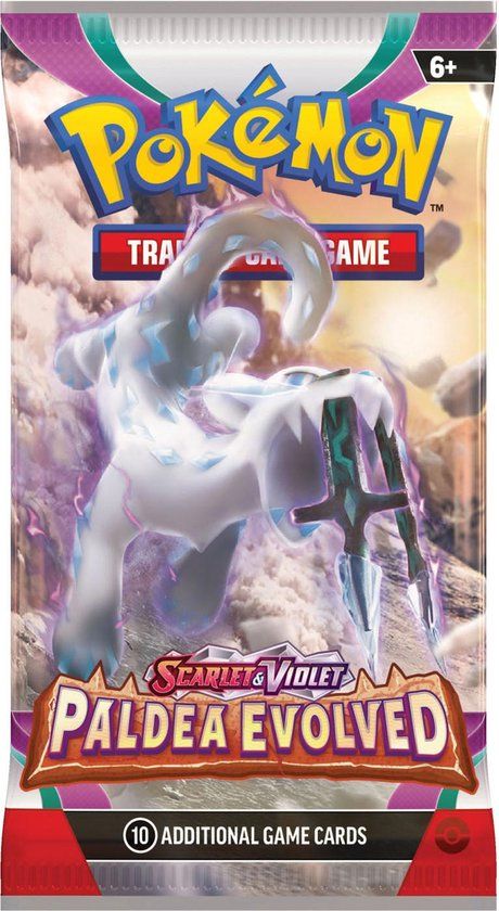 Pokemon Boosterpack - Scarlet & Violet - Paldea Evolved - Booster Pack - 10 Cards - TCG - English Version