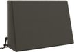 vidaXL Rugkussen SOEST 100% Polyester Antraciet 60 x 20 x 40 cm