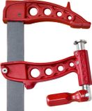 PIHER Maxipress R Lijmklem - Robuuste Schroefklemmen met 1000 kg Klemkracht - Schroefdraad Beschermd - Perfect voor Lassen - 80 cm Klembereik