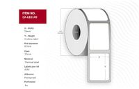 Capture Label 80 mm x conttious, 43M Merk: