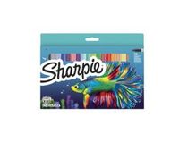 Sharpie Set de Marqueurs Permanents | Édition Limitée Différentes Couleurs | Pointe Fine | 18 Marqueurs