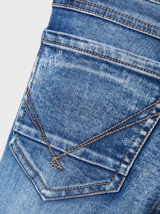 NAME IT NKMPETE Skinny Jeans Boys - Medium Blue Denim - Size 158