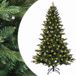 vidaXL - Kunstmatige - Hinged - Kerstboom - 120 - cm - 150 - LED's - Warmwit