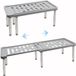 Allecto plus - Organiseur de placard extensible pour cuisine et salle de bain - Gris