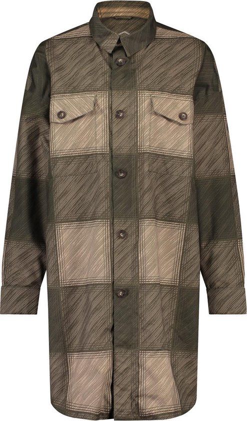 AGU Winter Oversized Rain Shirt Urban Outdoor Women - Green - XXL