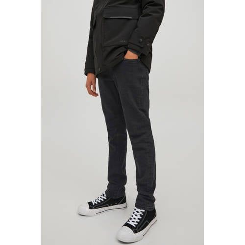 JACK & JONES JUNIOR JJIGLENN Slim Fit Jeans - Black Denim