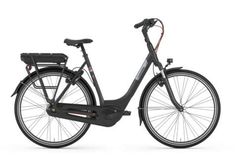 Gazelle Paris C7+ HMB Dames Elektrische Stadsfiets - 2022 - Zwart - 53cm
