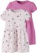 NAME IT MINI robe mi-longue - rose clair/rose vif (lot de 2)