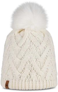 Buff ® Gestrickte & Fleece Mütze Weiß