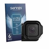 Savvies Screenprotector voor GoPro Mission 1 Pro (Lens) - Folie Beschermfolie transparant 6 Stuks