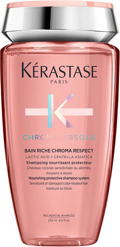 Kérastase Chroma Absolu Bain Riche Chroma Respect Shampoo - 250ml - Voor Gekleurd Haar