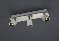 Trio Leuchten Cuba Spot Metaal Nikkel Mat LED 3x4W + 1x8W 3000K IP20