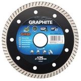 Graphite Diamantschijf 125x22x6 0x1 4mm Turbo Super Dun Mpa En13236