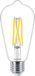 Philips Hue Philips MASTER Value LEDbulb E27 Edison Filament Helder 5.9W 806lm - 927 Zeer Warm Wit | Beste Kleurweergave - Vervangt 60W Dimbaar