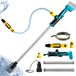 Makita Pompe submersible sans fil, 1400 gallons par heure, sans balai, convient pour Makita 18V, avec raccord de tuyau de 3/4