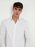 Guess Slim fit overhemd Calce Wit XXL