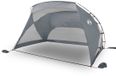 vidaXL Tente de plage 274x178x170/148 cm 185T polyester gris