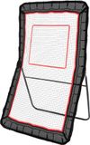 VEVOR Achtertuin Lacrosse Rebounder 4x7ft Volleybal Rebound Net Pitchback Throwback Honkbal Softbal Return Trainingsscherm Verstelbare Hoek Schieten Oefentraining