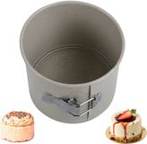 KingHoff KH-1980 Hoge Cakevorm - Rond - Diameter 16 cm, Hoogte 13 cm - Marmer Non-Stick Laag - Ovenbestendig tot 220°C