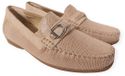 Sioux Mocassin Cortizia-723-H Avola Zand Reptile Print Suède Verwisselbaar Voetbed Wijdte H