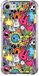 B2Ctelecom Back Cover voor iPhone SE 2022/2020 | iPhone 8/7 Anti Shock Bumper Case Punk Rock