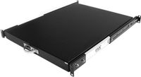 StarTech.com 1U 56cm Diepe Uitschuifbare Plank Serverrack Serverkast Zwart