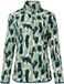 Regatta Dames 1/4 zip fleece Margot deep pine brushstroke camo print