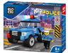 Blocki Mypolice Patrouilleauto Pour Enfants De 6 Ans Et Plus : Policier Et Ensemble De Poursuite
