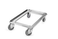 EPP-thermobox GN 1/1, zwart, accessoires, chassis (roestvrij staal), 60,0x40,0x16,0 cm, draagvermogen 250 kg.