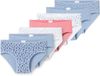 SCHIESSER Slip - Meisjes - 7 Stuks - Assorti 2 - Katoen/Elastaan - Maat 140