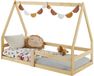 IDIMEX Lit cabane TAMI 70 x 140 cm - Naturel