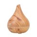 Aromatherapie PNI HU400 Aromatherapie Diffuser voor etherische oliën, ultrasoon, 400 ml, timer, 7 ledkleuren, automatische sluiting, houtverlichting