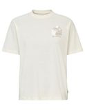 Casual VAUDE Casual shirt, fietsshirt, dames, offwhite, korte mouw, maat 38