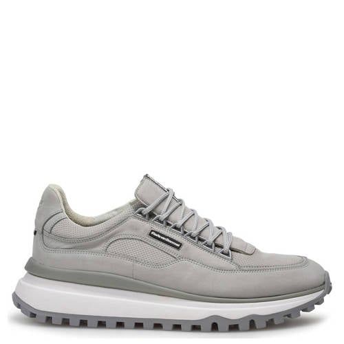 Floris van Bommel Sfm-10248 De Gripper Sneakers - Suède - Heren - Grijs - Maat 40⅔