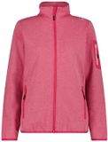 CMP Damesfleece Knit Tech Magenta-Bianco 4XL
