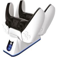 Stealth Gear controller-oplaadstation PS5 Twin Charging Dock - wit