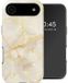 Selencia Hoesje - Geschikt voor Apple iPhone Air - Backcover geschikt voor MagSafe - Golden Beige Marble