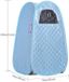 PME LEGEND Corvance B.V. Stoomsauna – Sauna Tent – Thuissauna – Draagbare Sauna – Wellness Tent – Compact Ontwerp – Automatische Veiligheidsuitschakeling – Geschikt Tot 176,78 cm