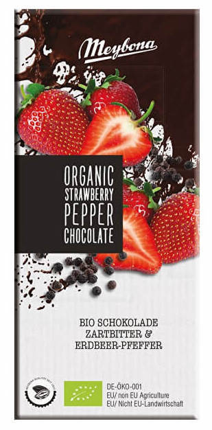 Meybona Meybona Organic Strawberry Pepper Chocolate