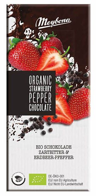 Meybona Organic Strawberry Pepper Chocolate - 4010139181064 - Duitsland