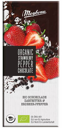 Meybona Meybona Organic Strawberry Pepper Chocolate