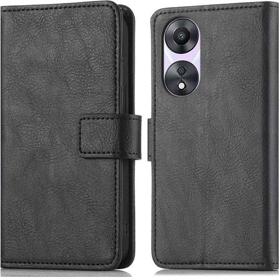 iMoshion Book Case - Suitable for Oppo A78 - Black